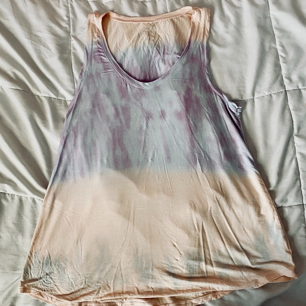 T&T AMERICAN EAGLE Tie-Dye Tank Top